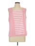 Bob Mackie Pink Sleeveless Blouse Size L - photo 1