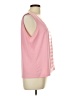 Bob Mackie Pink Sleeveless Blouse Size L - photo 4