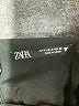 Zara Solid Black Cocktail Dress Size S - photo 7