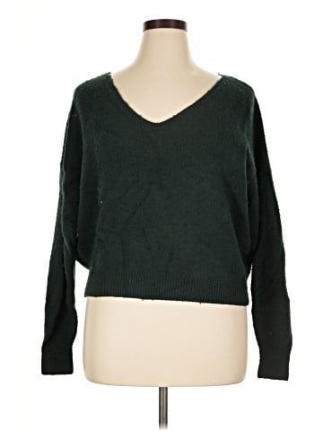 Madewell Wedged V-Neck Sweater (view 1)
