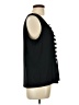 Bob Mackie Black Sleeveless Blouse Size L - photo 4