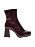 COCONUTS by Matisse Burgundy Ankle Boots Size 7 - photo 1