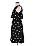 Zara Basic Stars Black Casual Dress Size M - photo 5