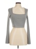 4th and Reckless Gray Long Sleeve Top Size M - photo 1