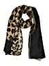 Unbranded Animal Print Black Brown Scarf One size - photo 1