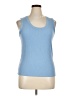 Nine West Blue Tank Top Size XL - photo 1