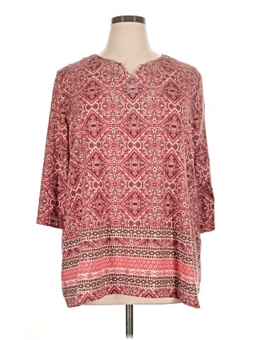 Catherines 3/4 Sleeve Blouse (view 1)