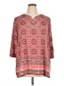 Catherines Red 3/4 Sleeve Blouse Size 1X - photo 1