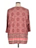 Catherines Red 3/4 Sleeve Blouse Size 1X - photo 2