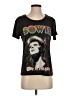 Chaser Black Short Sleeve Top Size XS - photo 1