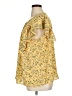 Max Studio 100% Polyester Yellow Short Sleeve Blouse Size 1X - photo 5