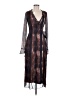 Lulus Tie-dye Brown Cocktail Dress Size M - photo 1