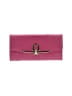 Salvatore Ferragamo 100% Leather Pink Burgundy Leather Wallet One size - photo 1