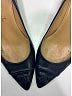 Chanel 100% Leather Black Blue Vintage Heels Size EU 38 - photo 4