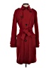 Banana Republic Solid Red Wool Coat Size S - photo 1