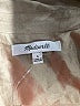Madewell Metallic Tan Long Sleeve Blouse Size 4 - photo 7