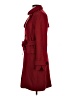 Banana Republic Solid Red Wool Coat Size S - photo 5