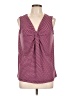 JCPenney Burgundy Sleeveless Blouse Size L (petite) - photo 1