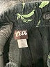 Tea 100% Cotton Tropical Green Black Board Shorts Size 6 - photo 3