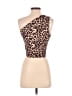 Shein Brown Sleeveless Top Size 4 - photo 2
