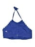 Crown & Ivy Solid Blue Swimsuit Top Size L - photo 2