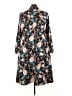 Torrid Floral Multi Color Brown Casual Dress Size 4X Plus (4) - photo 2