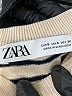 Zara Stripes Ivory Turtleneck Sweater Size S - photo 7