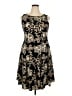 Avenue Paisley Black Cocktail Dress Size 18 Plus - photo 1