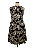 Avenue Paisley Black Cocktail Dress Size 18 Plus - photo 2