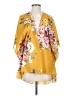 Polly & Esther Yellow Kimono Size S (estimated) - photo 1