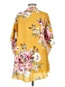 Polly & Esther Yellow Kimono Size S (estimated) - photo 2