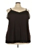 Fashion Bug Brown Tank Top Size 4X - photo 1