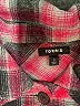 Torrid 100% Cotton Plaid Pink Coat Size 3X Plus (3) - photo 6
