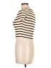 Love Tree Tan Short Sleeve Top Size L - photo 5