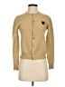 Play Comme Des Garçons 100% Wool Tan Wool Cardigan Size S - photo 1