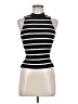 Timing Black Sleeveless Turtleneck Size M - photo 1