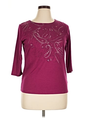 White Stag 3/4 Sleeve T-Shirt (view 1)