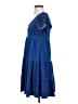 Max Studio Blue Casual Dress Size S - photo 5