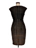 Connected Apparel Argyle Black Cocktail Dress Size 8 (petite) - photo 2