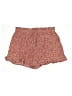 BTFBM 100% Polyester Floral Red Shorts Size 2X - photo 1