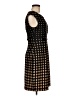 Connected Apparel Argyle Black Cocktail Dress Size 8 (petite) - photo 4