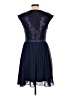 Intrend 100% Polyester Blue Cocktail Dress Size L - photo 2