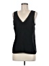 Halogen 100% Polyester Black Sleeveless Top Size M - photo 1