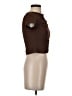 Divided by H&M Brown Short Sleeve Top Size S - photo 4