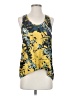 Silence and Noise 100% Polyester Yellow Sleeveless Blouse Size S - photo 1
