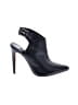 Alice + Olivia 100% Leather Black Heels Size EU 39 1/2 - photo 1