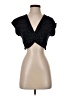 Zara Black Short Sleeve Top Size XS - photo 1