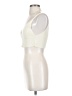 Uncle Studios 100% Viscose Ivory Sleeveless Top Size S - photo 5