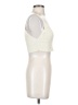 Uncle Studios 100% Viscose Ivory Sleeveless Top Size S - photo 4