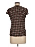 AK Anne Klein Polka Dots Black Short Sleeve Blouse Size M (petite) - photo 2